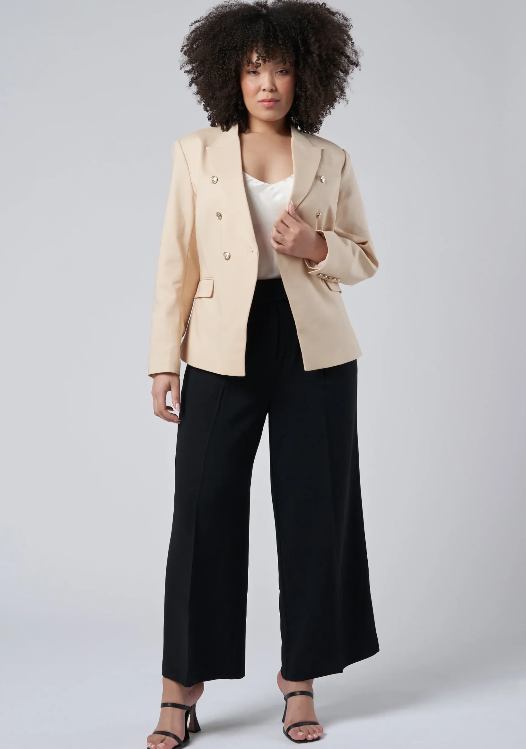 Madeleine Button Blazer