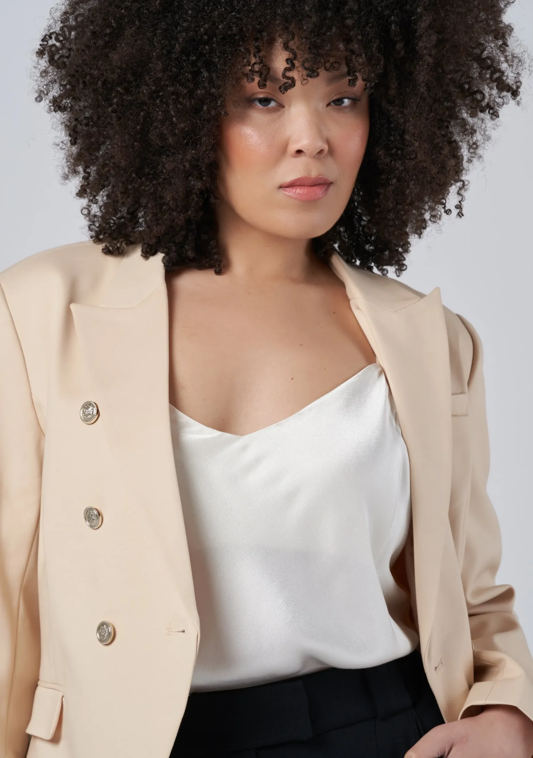 Madeleine Button Blazer