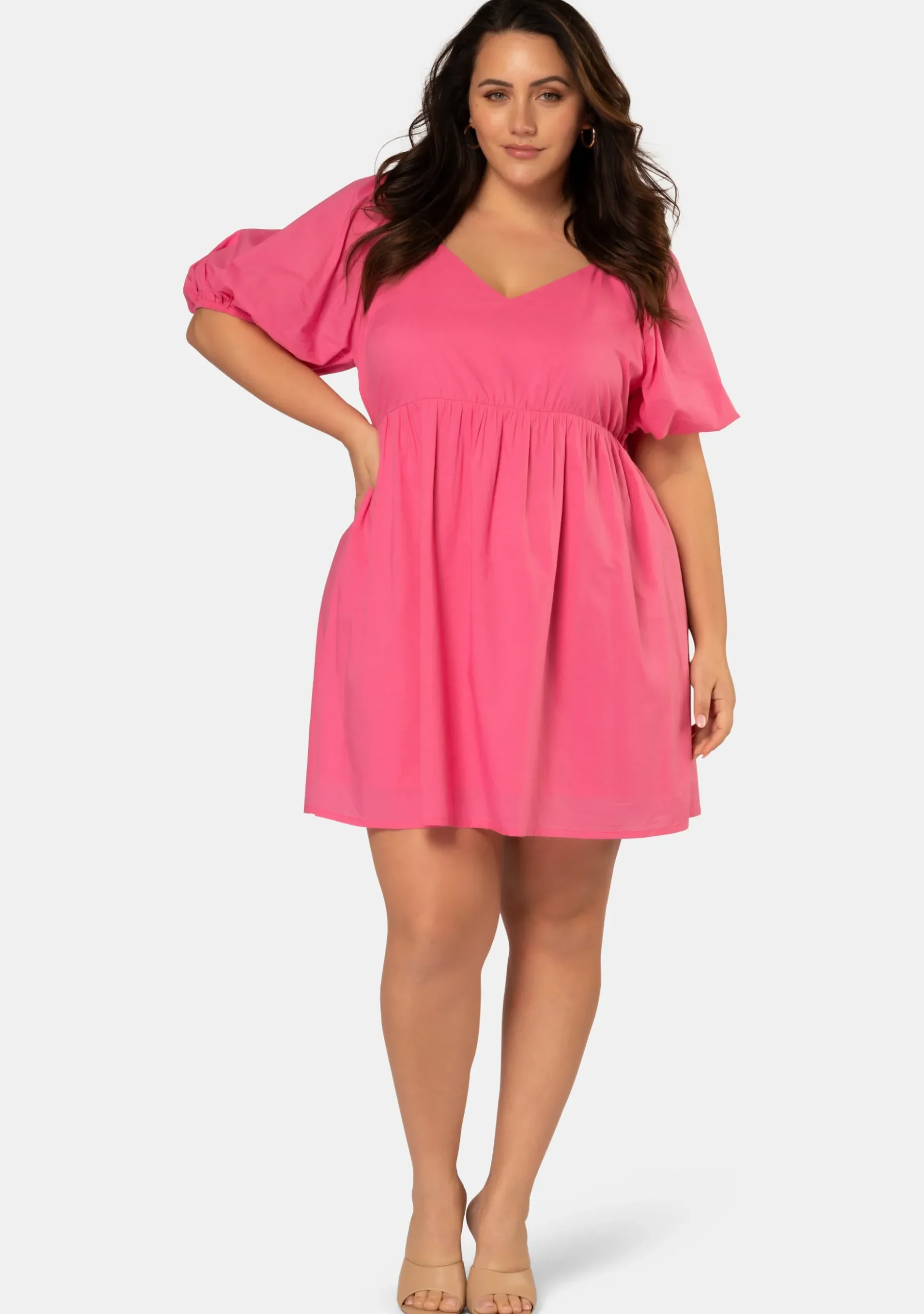 Madi Puff Sleeve Mini Dress