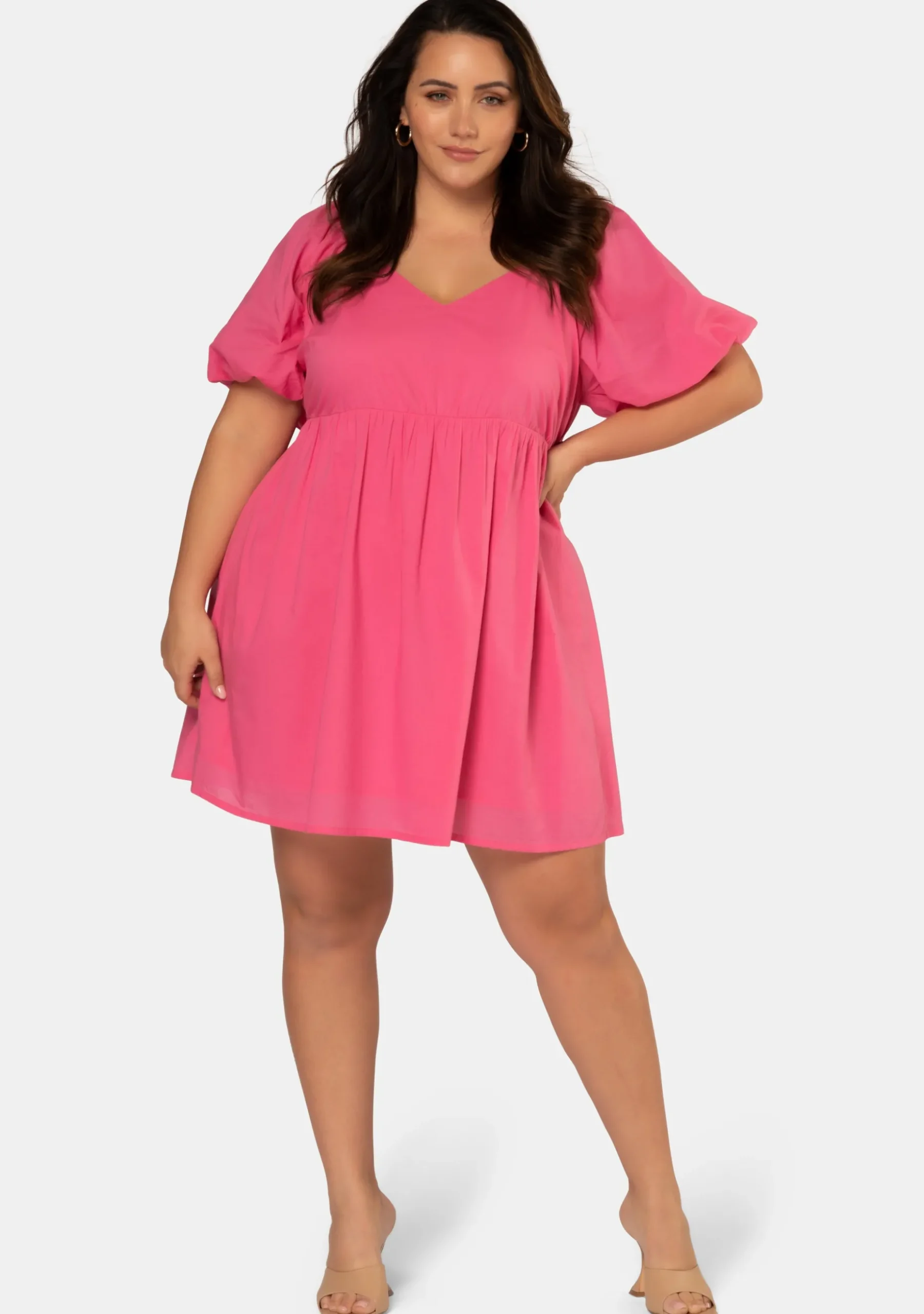 Madi Puff Sleeve Mini Dress
