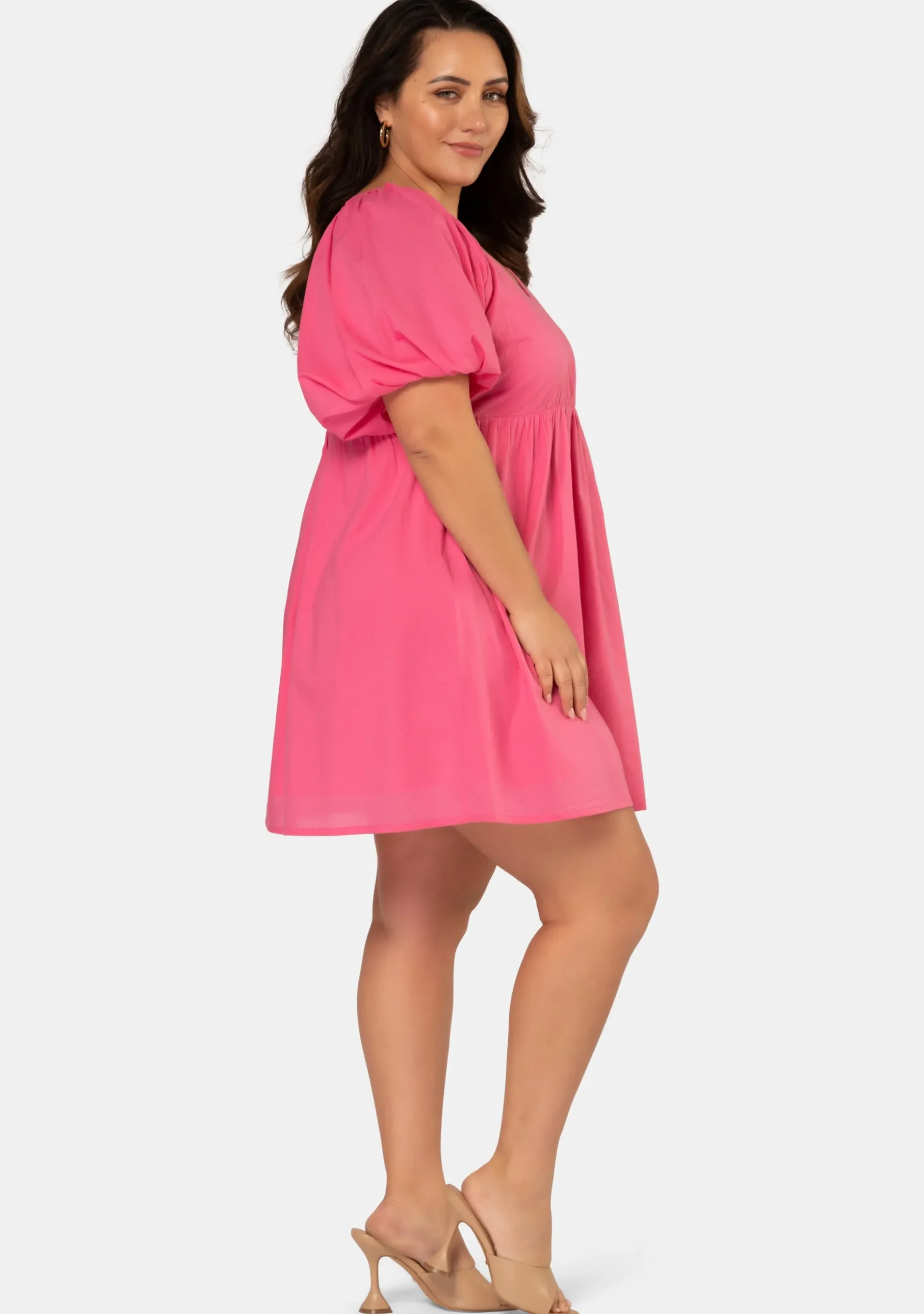 Madi Puff Sleeve Mini Dress