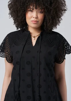 Madison Broderie Blouse