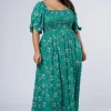 Maeve Ruffle Maxi Dress