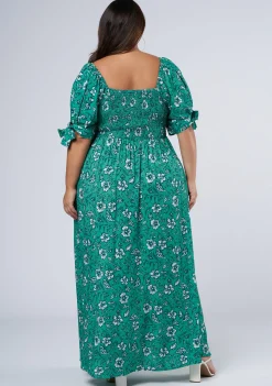 Maeve Ruffle Maxi Dress