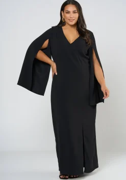 Main Character Maxi Cape Dress