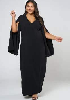 Main Character Maxi Cape Dress