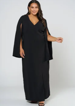 Main Character Maxi Cape Dress