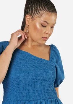 Miley Asymmetric Midi Dress