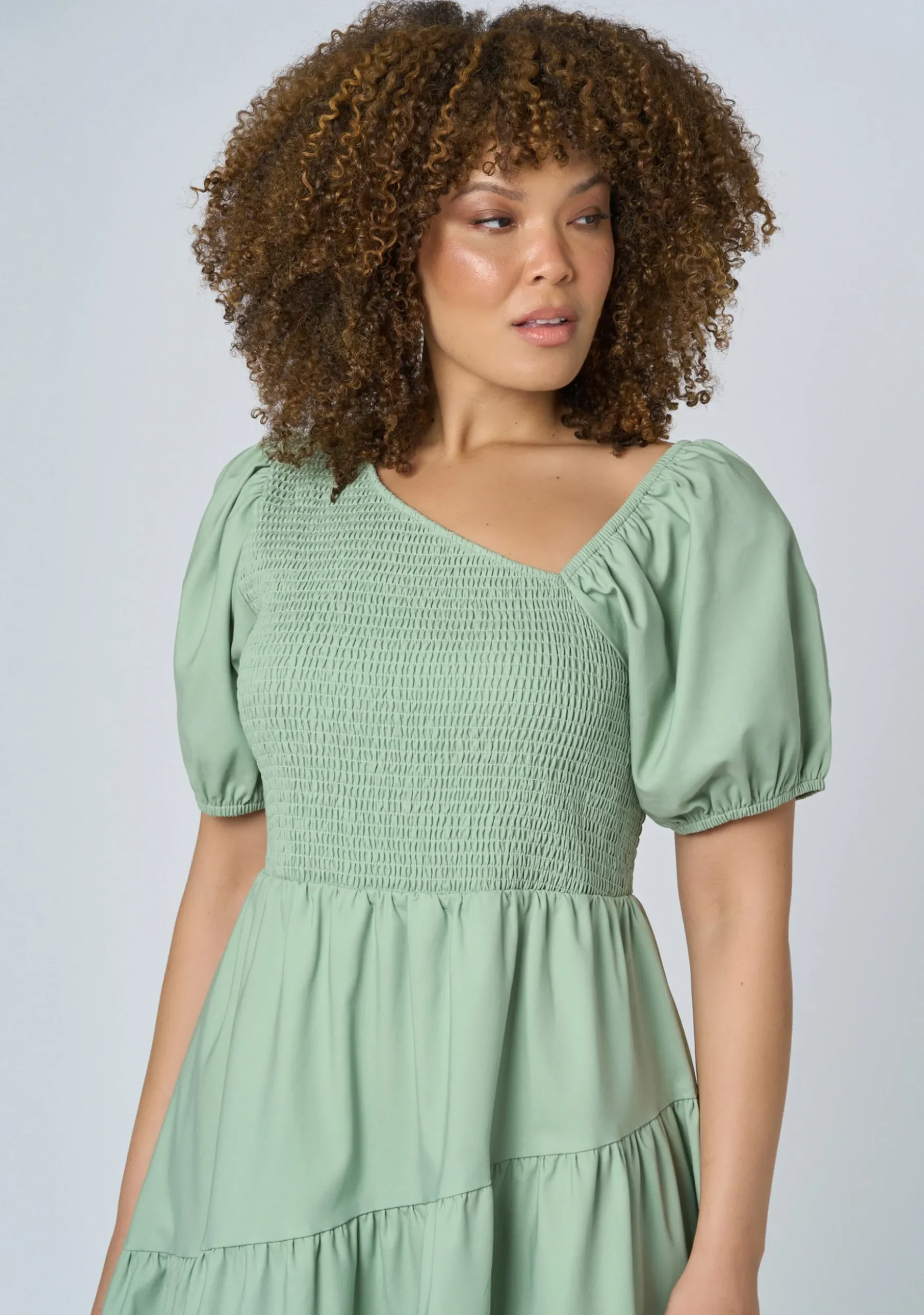Miley Asymmetric Midi Dress