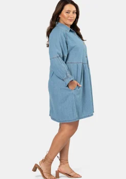 Mina Denim Mini Dress