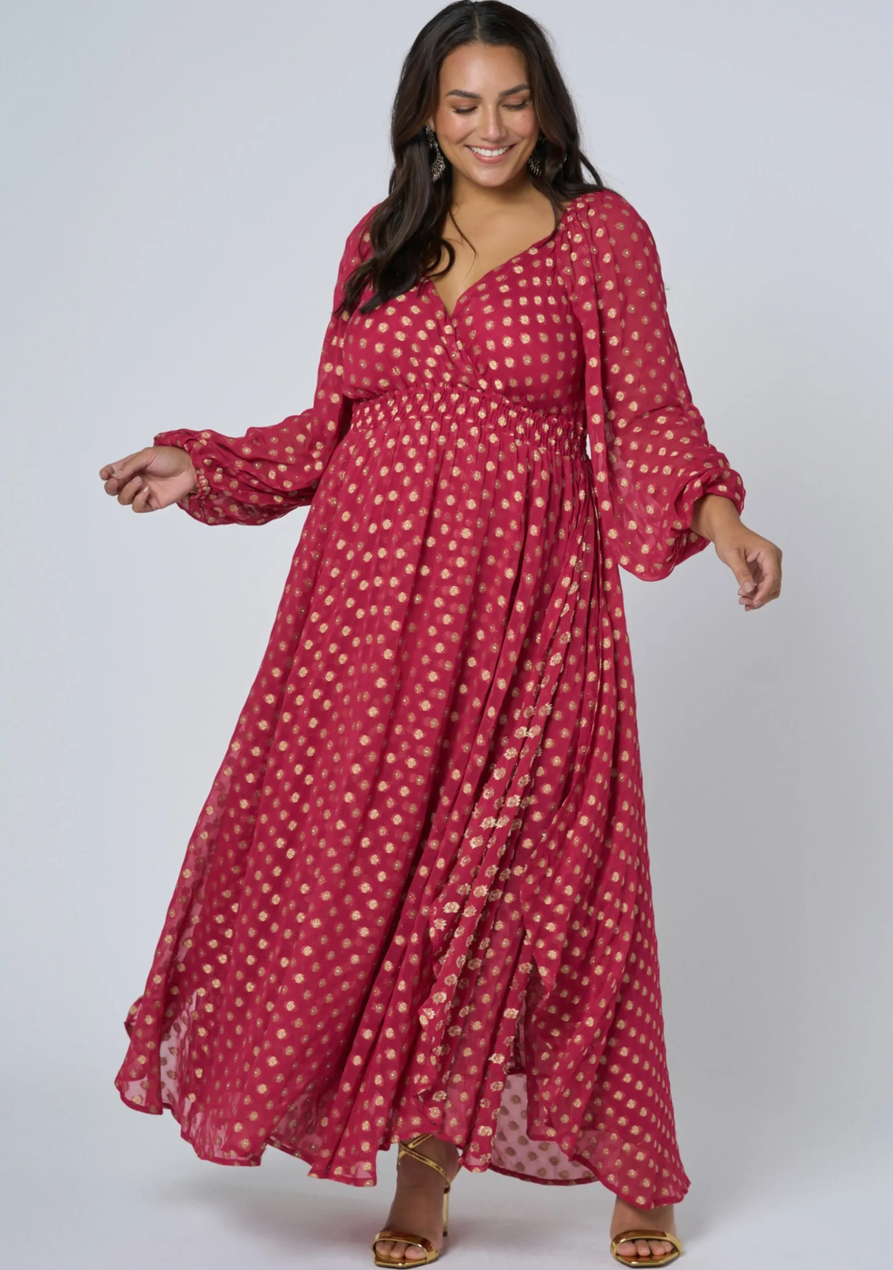 Mystic Moonlight Maxi Dress