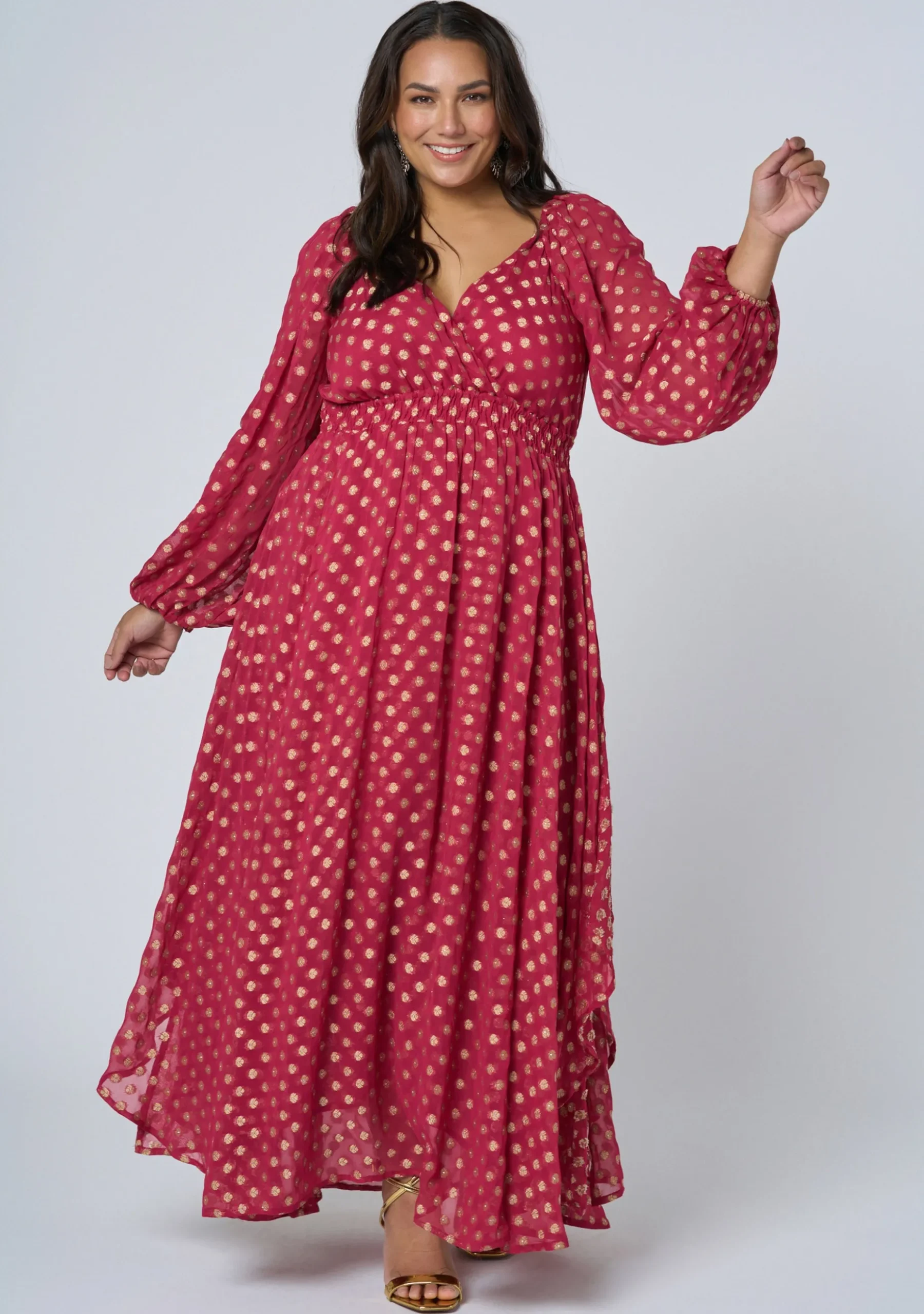 Mystic Moonlight Maxi Dress