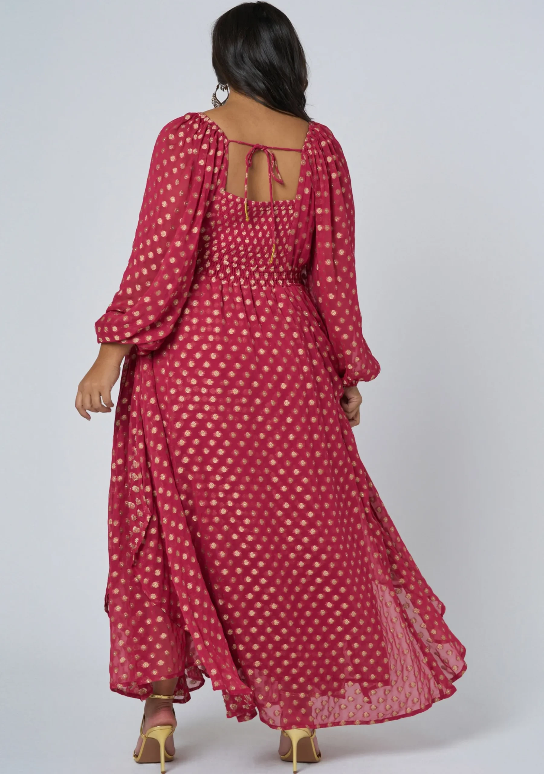 Mystic Moonlight Maxi Dress