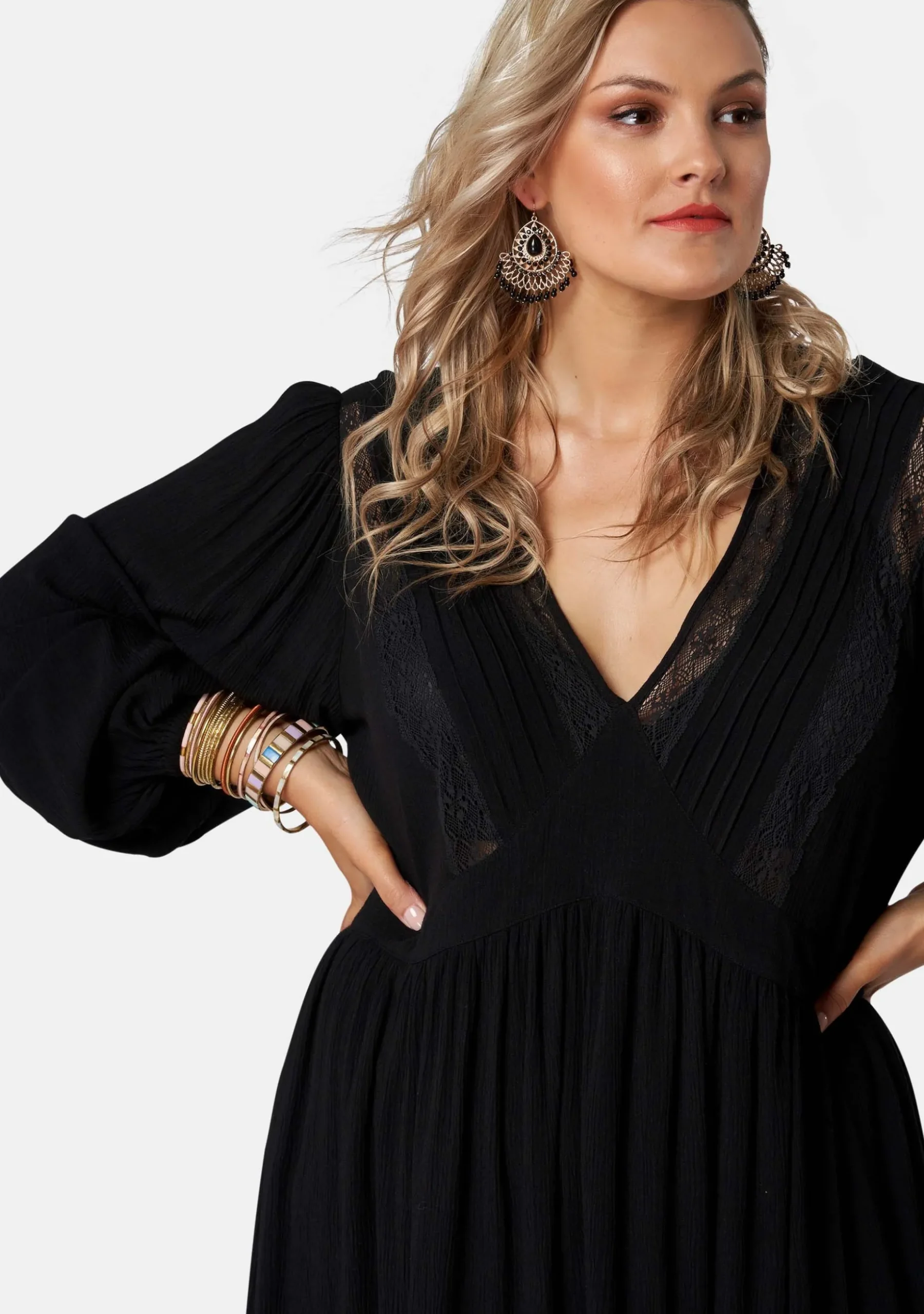 Night Love Midi Dress
