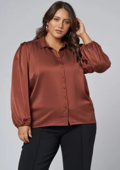 Nina Satin Shirt