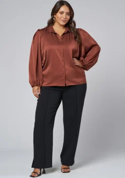 Nina Satin Shirt