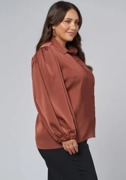 Nina Satin Shirt
