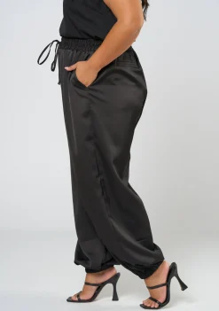 No Diggity Satin Jogger Pant