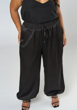 No Diggity Satin Jogger Pant