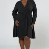 Olea Drape Mini Dress