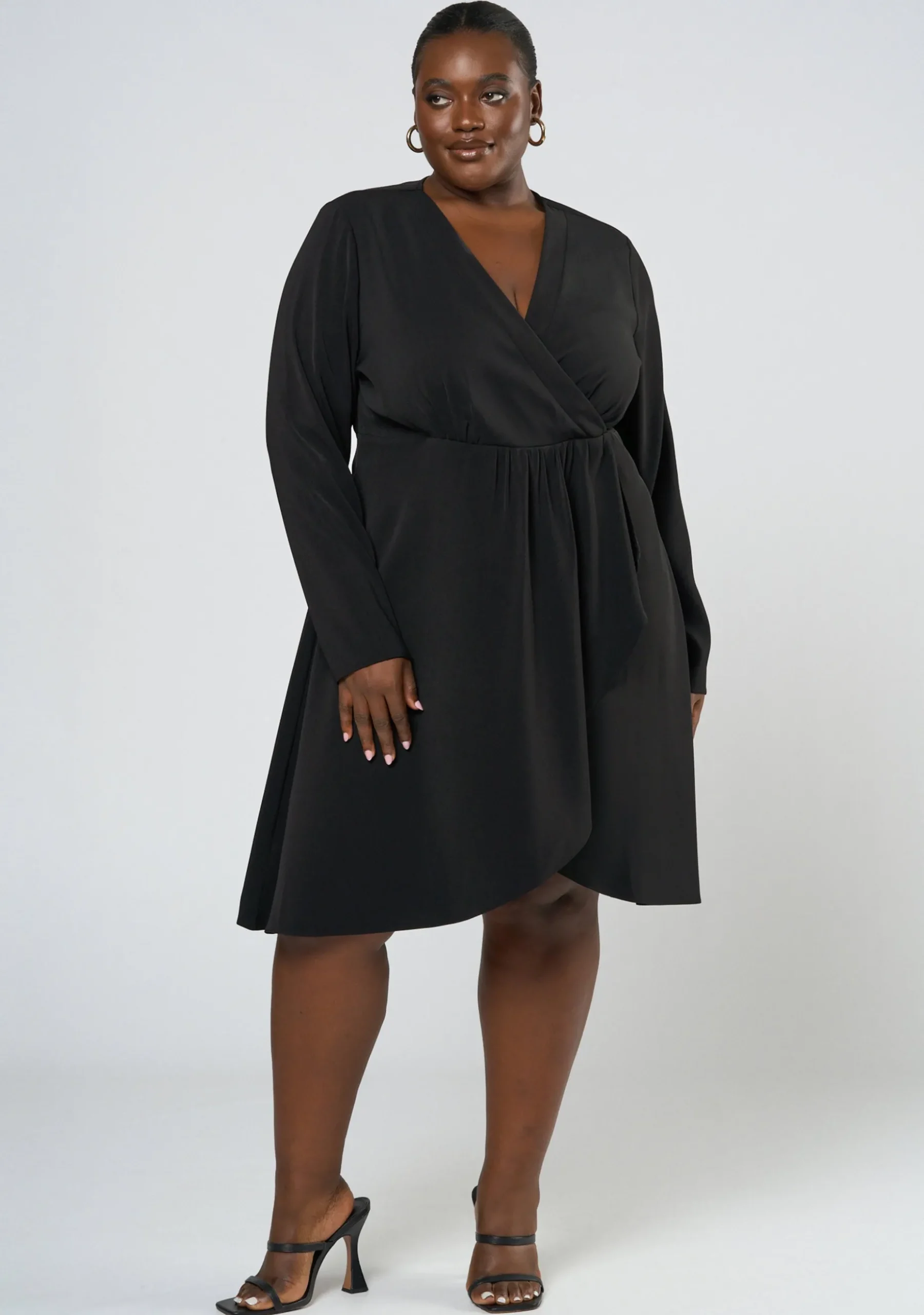 Olea Drape Mini Dress