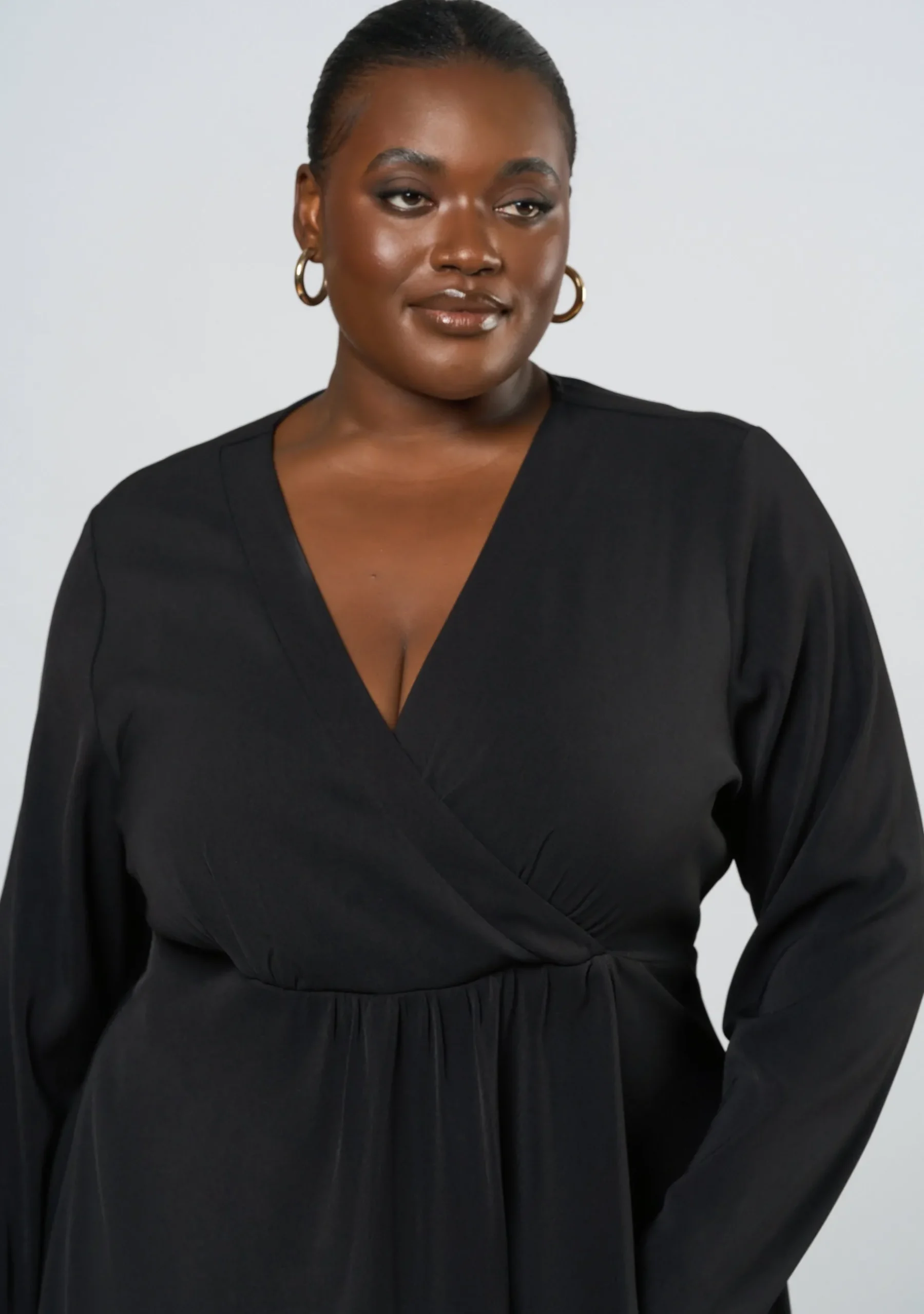 Olea Drape Mini Dress