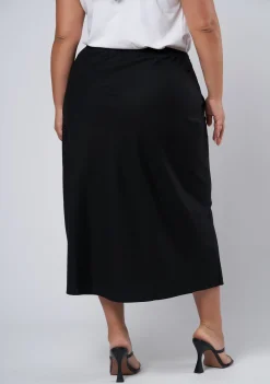 Olsen Linen Midi Skirt
