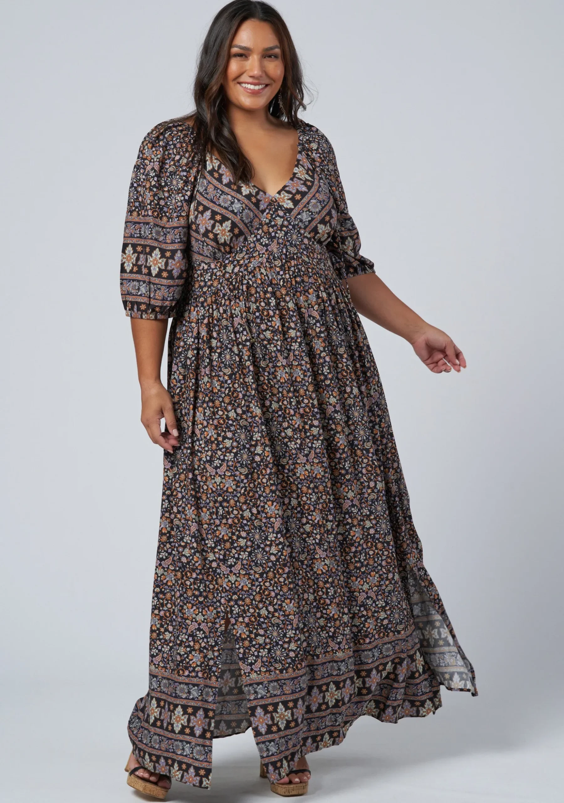On a Whim Midi Dress