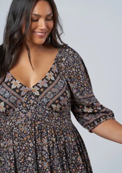 On a Whim Midi Dress