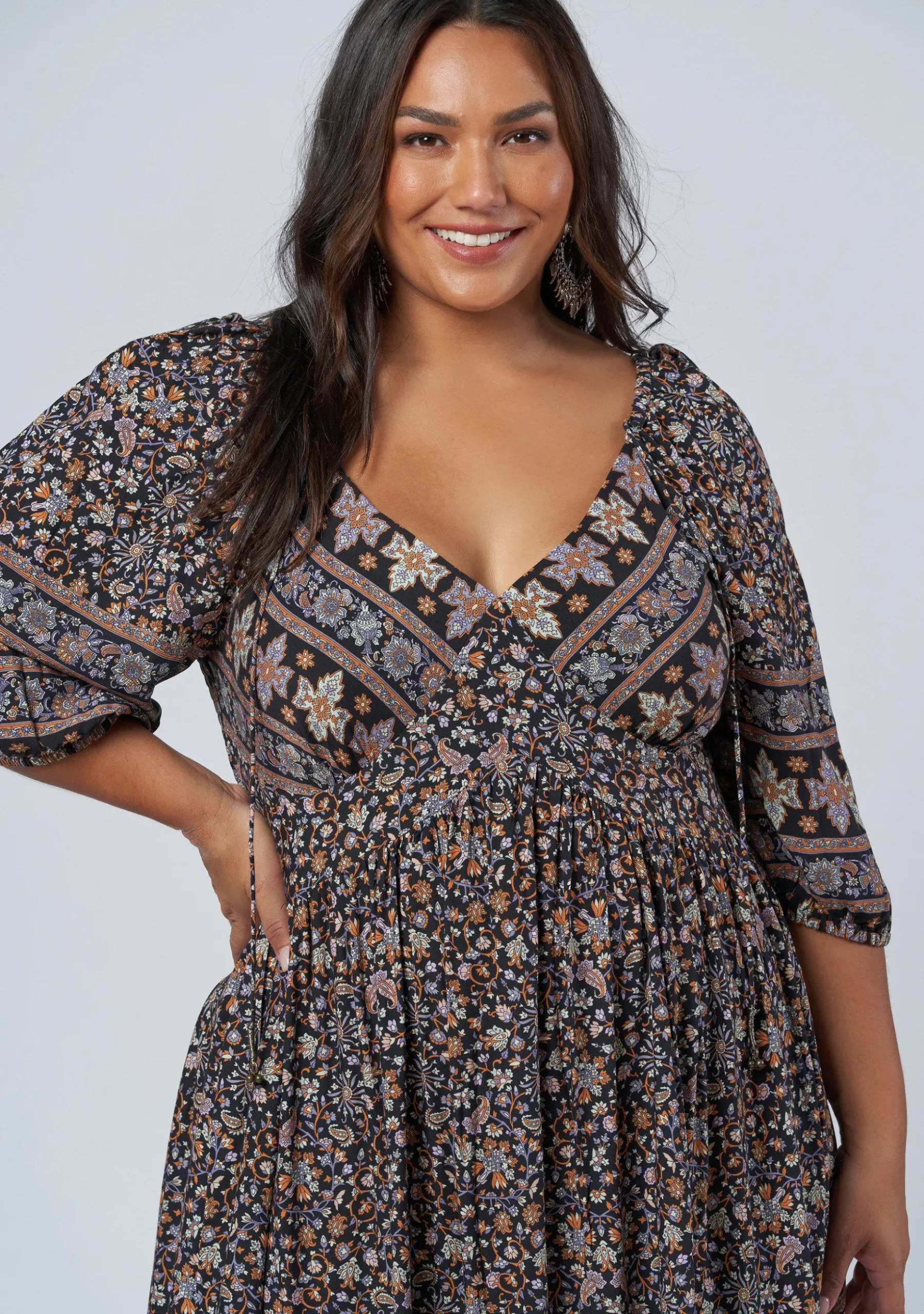 On a Whim Midi Dress