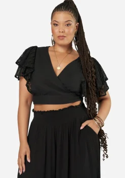 Oracle Lace Detail Top
