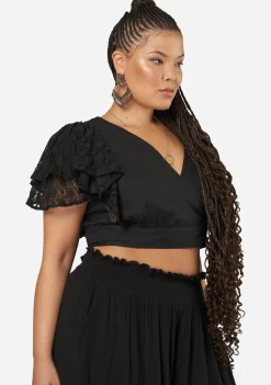 Oracle Lace Detail Top