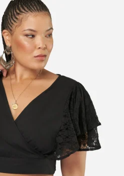 Oracle Lace Detail Top