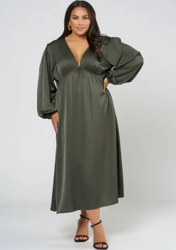 Over and Out Midi Dress