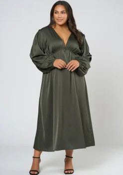 Over and Out Midi Dress