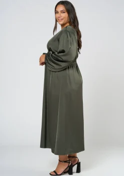 Over and Out Midi Dress