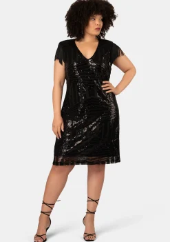 Over The Top Sequin Mini Dress