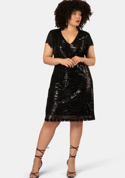 Over The Top Sequin Mini Dress