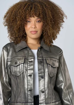 Rema Foil Denim Jacket