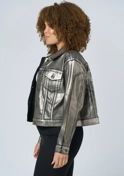 Rema Foil Denim Jacket