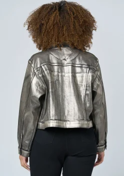 Rema Foil Denim Jacket