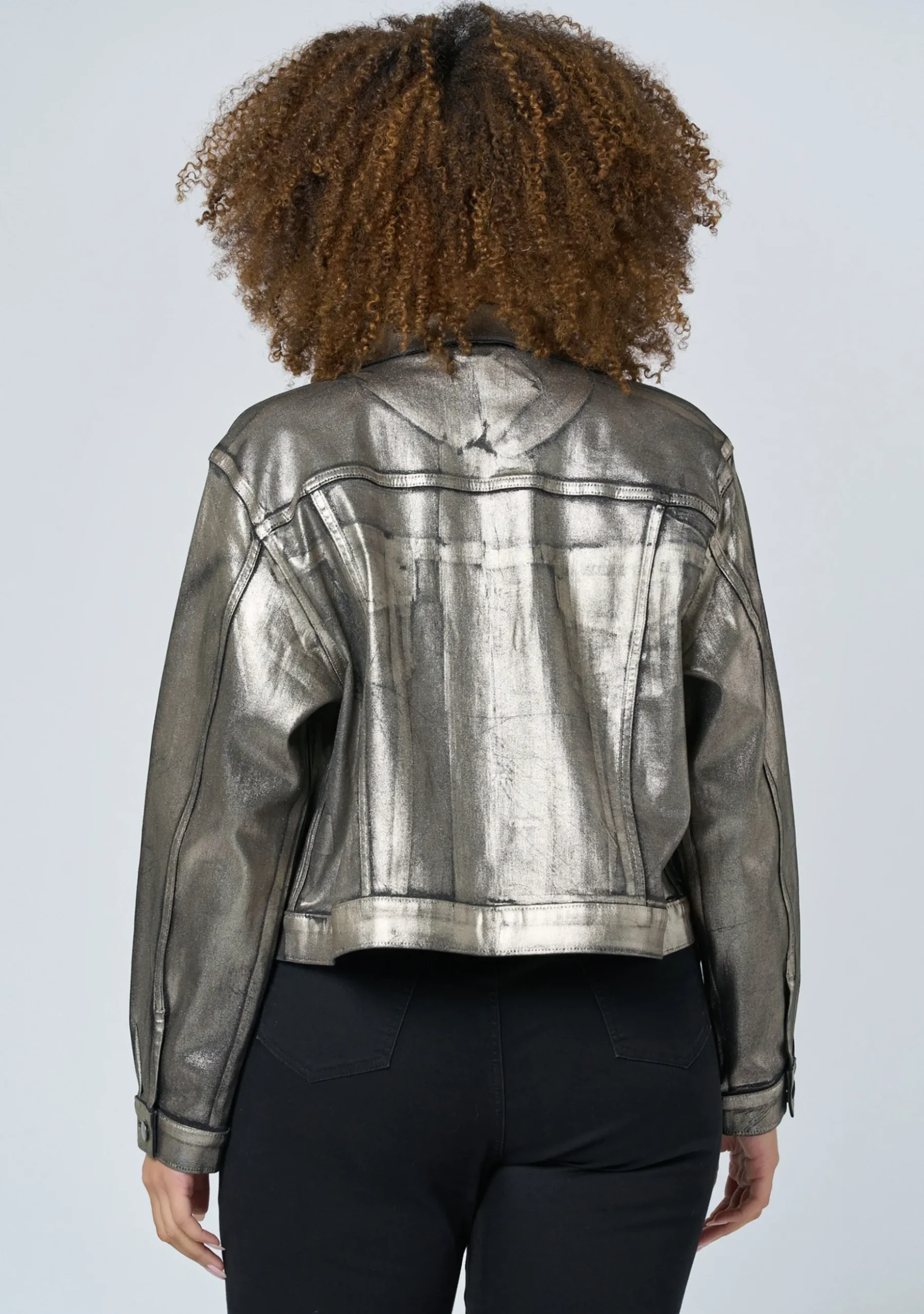Rema Foil Denim Jacket