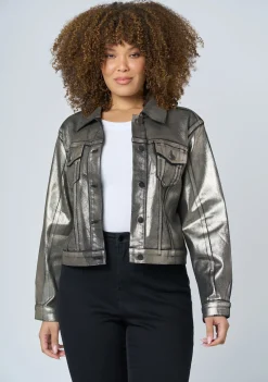 Rema Foil Denim Jacket