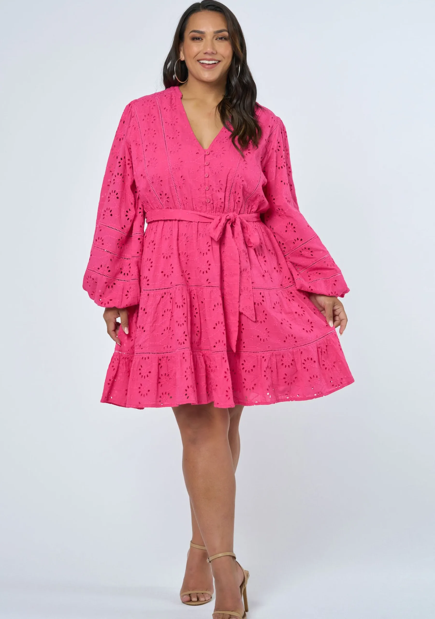 Resurgence Broderie Dress