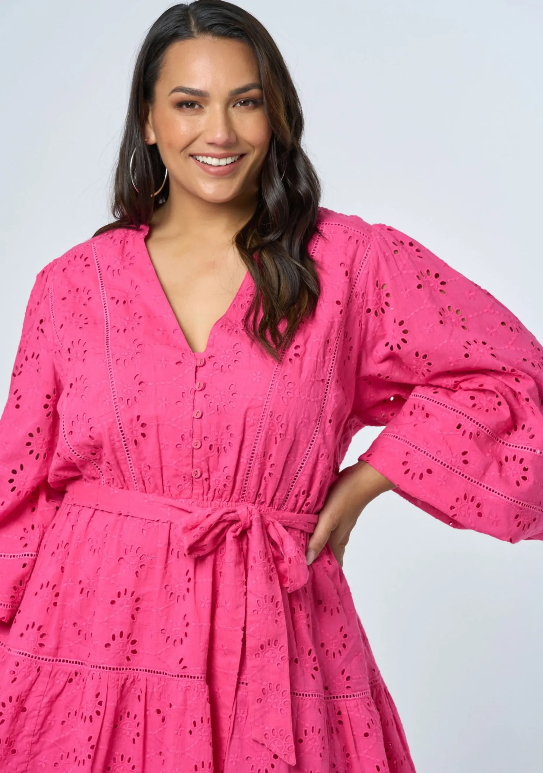 Resurgence Broderie Dress