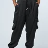 Revolution Satin Cargo Pant