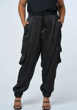 Revolution Satin Cargo Pant