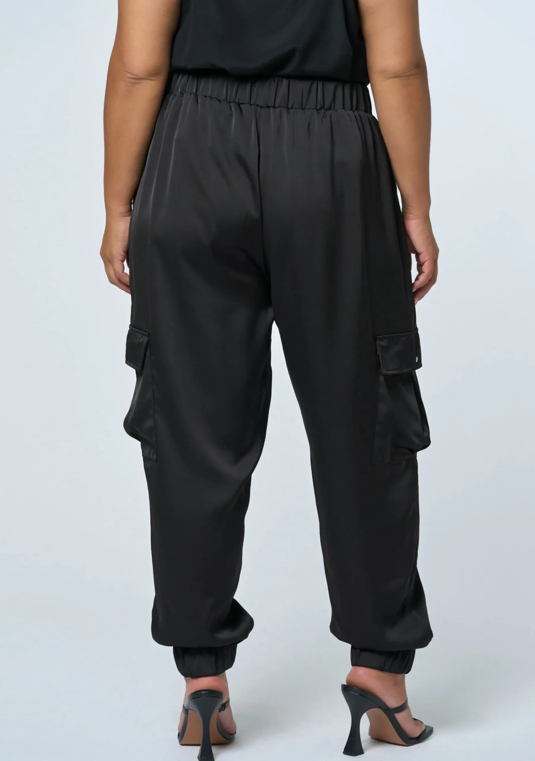 Revolution Satin Cargo Pant