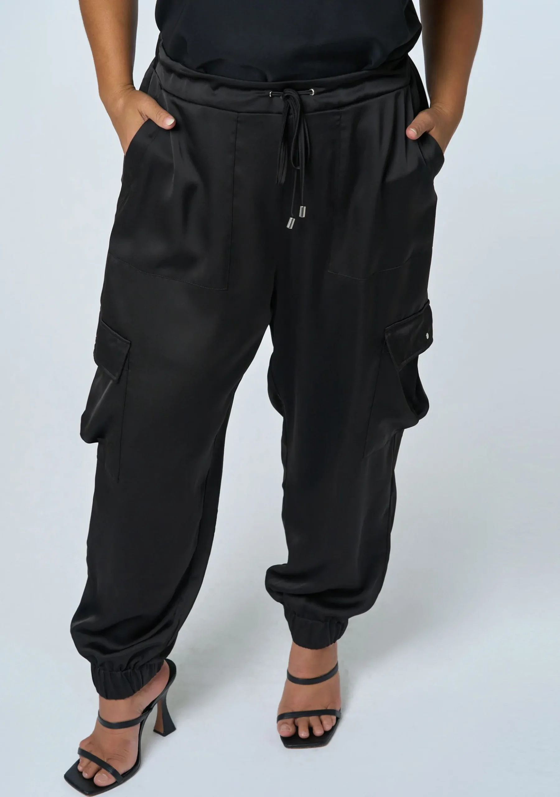 Revolution Satin Cargo Pant
