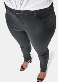 Rose Coated Jeans